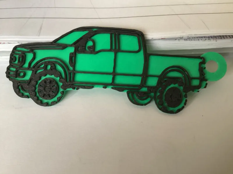 Ford Pickup Truck Keychain