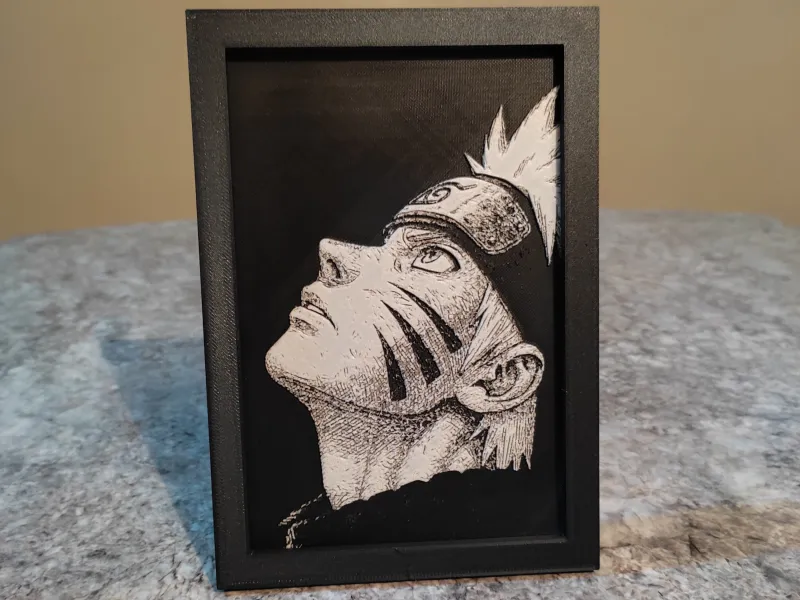Naruto - Portrait Hueforge