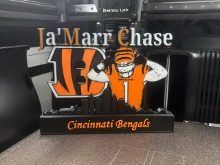 NFL - Cincinnati Bengals Ja'Marr Chase display
