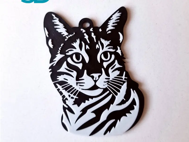 Bengal keychain