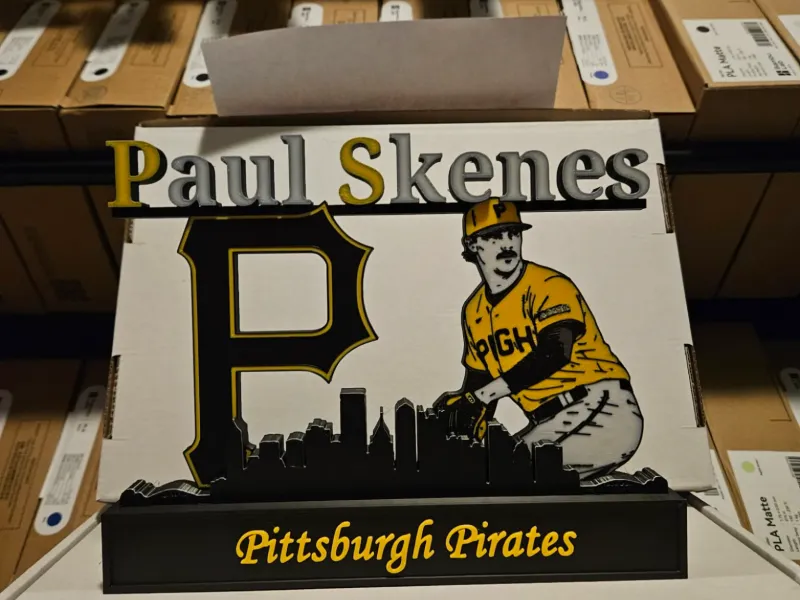 MLB - pittsburgh Pirates Paul Skenes display