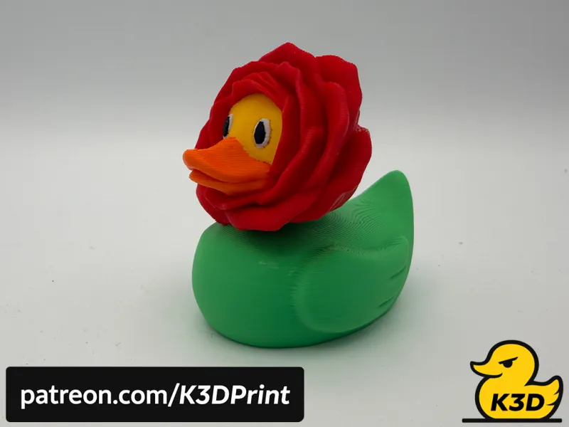 Rose Flower Jeep/Cruise Duck