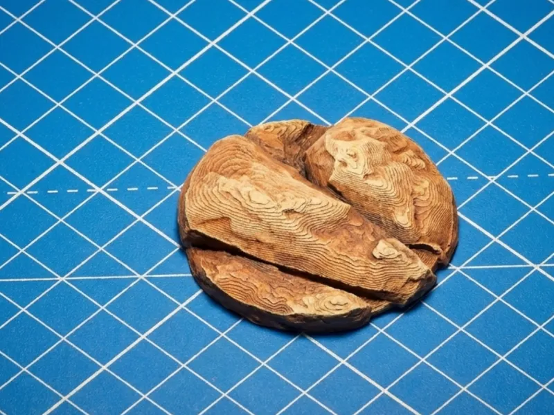 Miniature terrain Base D4