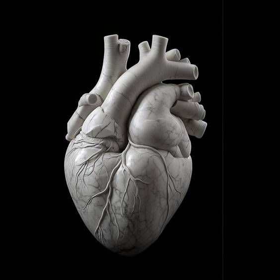 Heart Educational Model - Education - PLA - 3D printed product