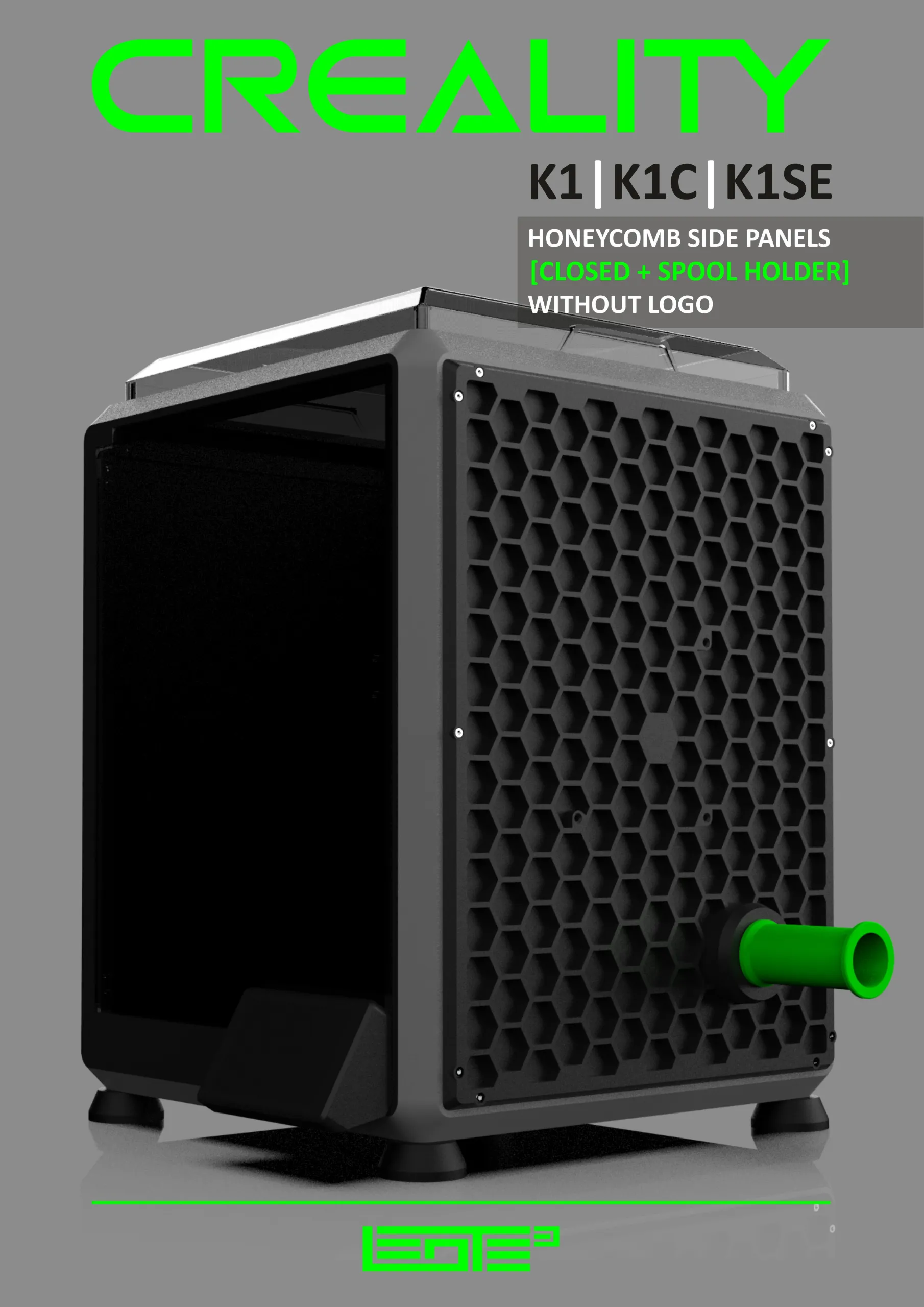 CREALITY K1|K1C|K1SE - SIDE PANELS WITHOUT LOGO | 3D models