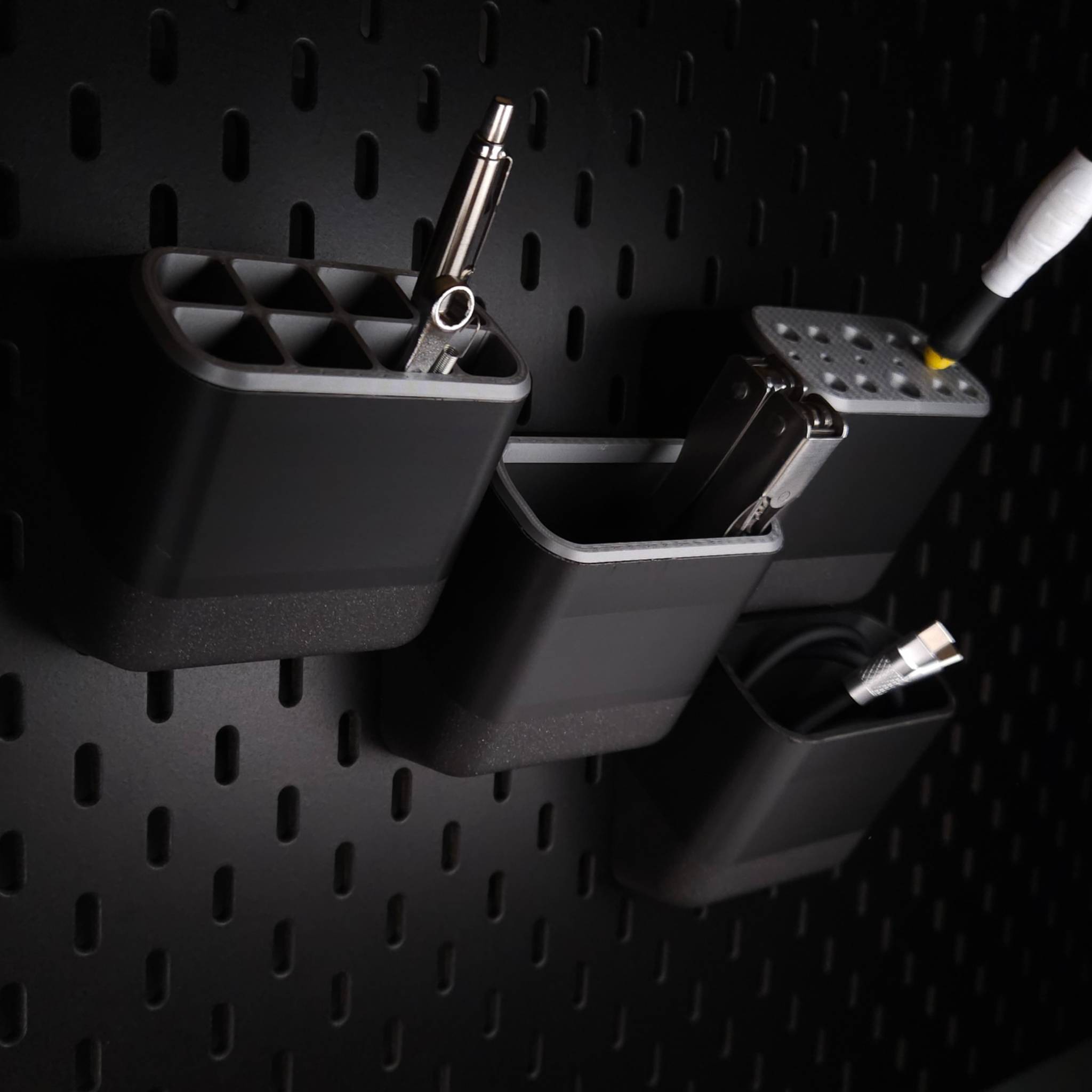 Skadis Pockets / Bins / Tool holder