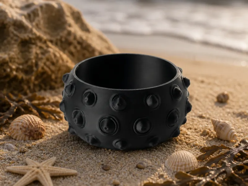 Cuenco de Erizo de Mar - Organizador Decorativo para Objetos Pequeños