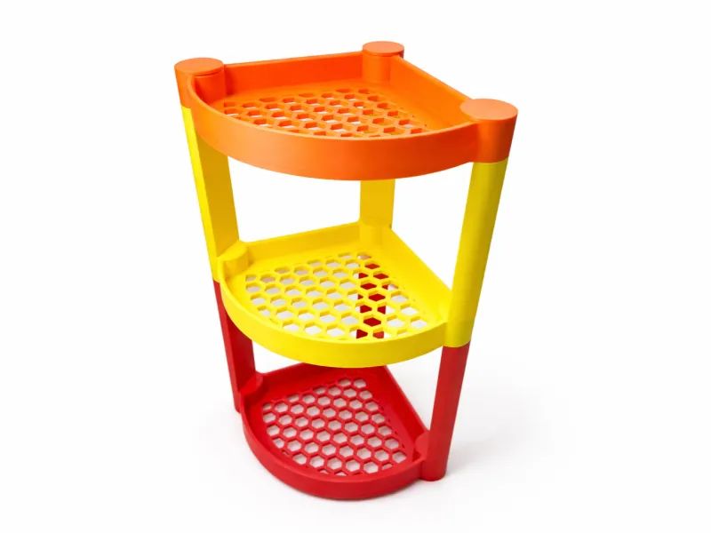 Modular Corner shelf system