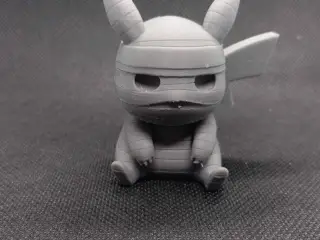 Pikachu Mummy Figure Pokemon Fanart Creature Toy