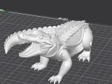Geometric Crocodile-0