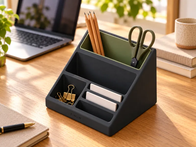 EDIXON Incline V2 | Rounded Desktop Organizer