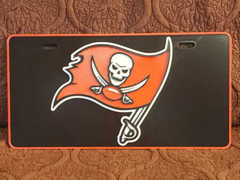 licenseplatebucsflag