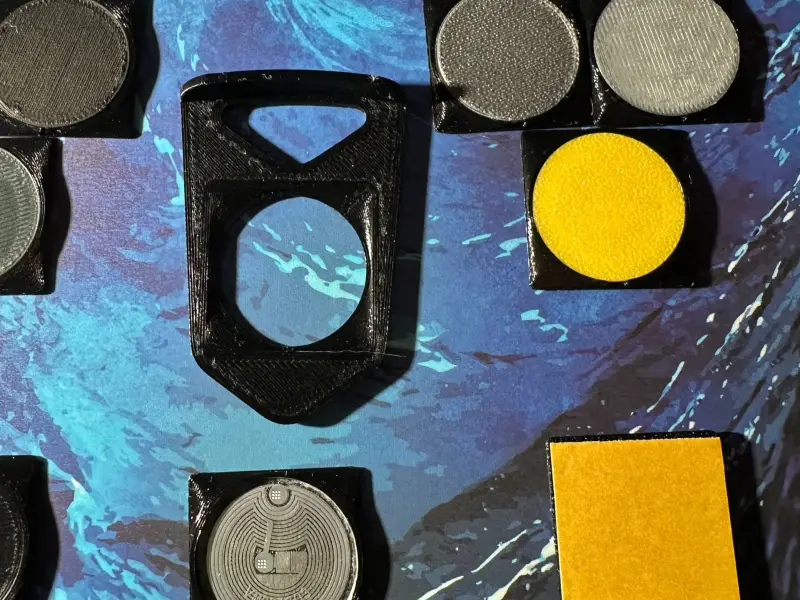RFID voor CFS met een sjabloon.
