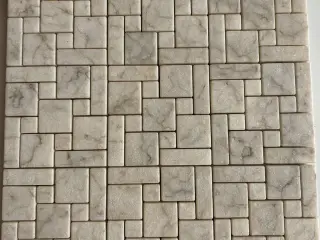 Worn Herringbone Stonework