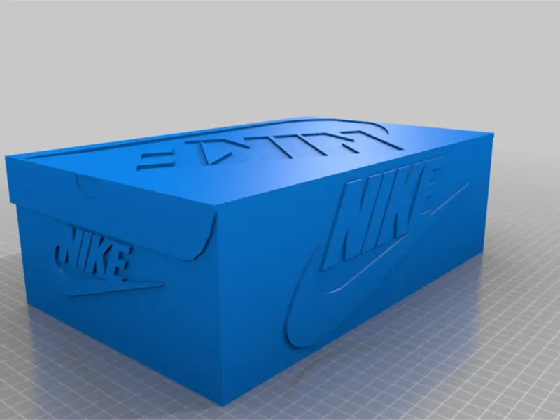 Nike shoe box