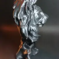 Lion on a Wood (Simba)-4