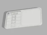 Simple Filament Swatch with cavity for NFC PVC Coin.-0