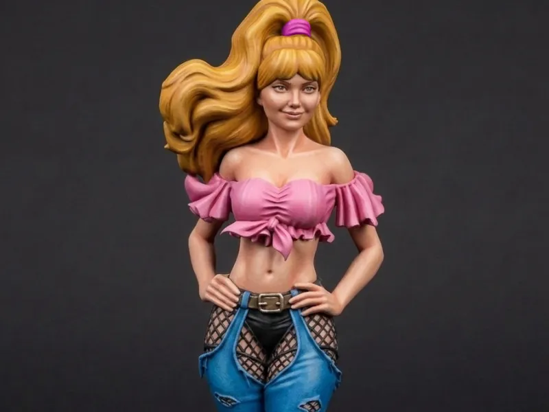 The Maxx - Julie  Winters statue