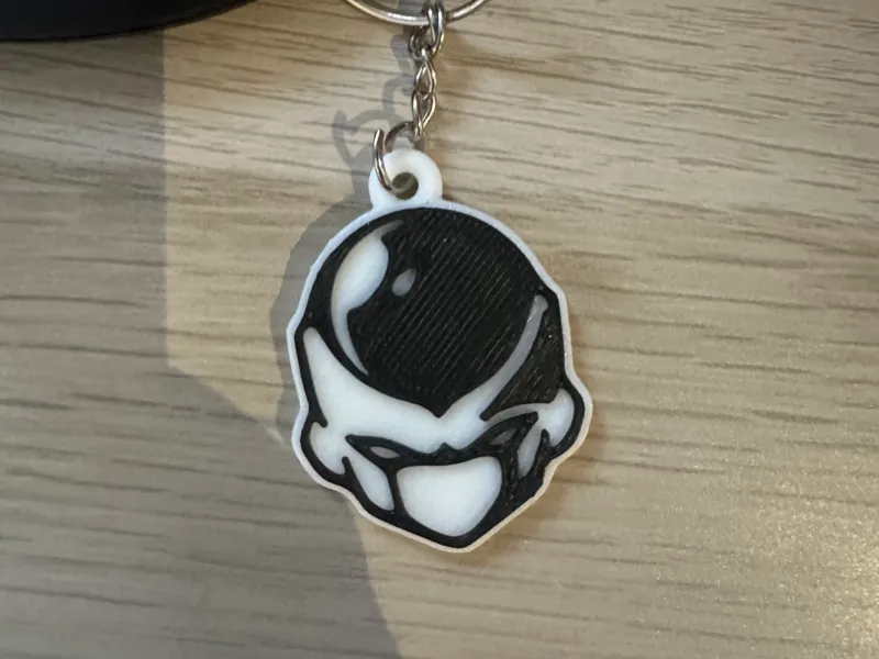 Dragonball Frieza head keychain
