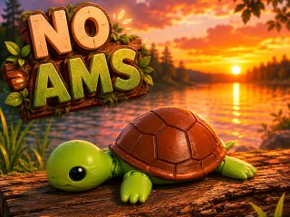 Flexi Turtle + Keychain ~ NO AMS
