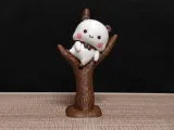 情侣熊系列-坐树上一二（Couple Bear-On Tree Branch Yier）-0
