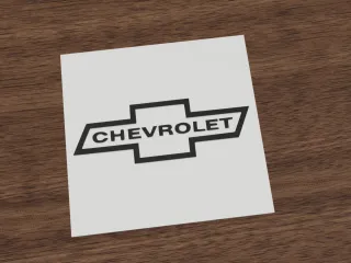 Chevrolet bowtie emblem logo