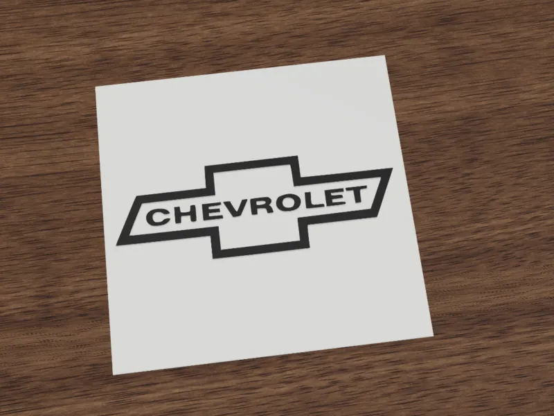Chevrolet bowtie emblem logo