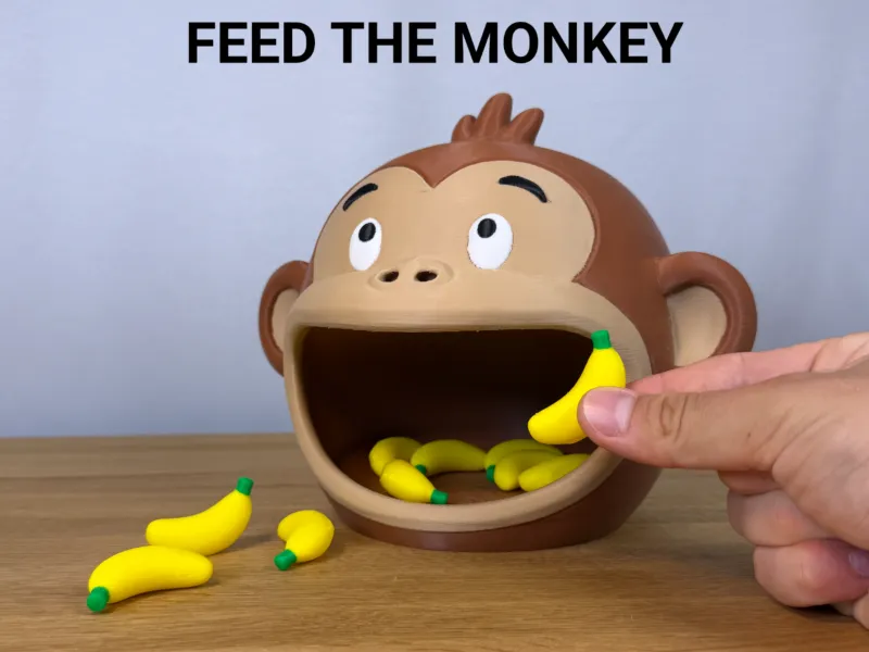 Feed the Monkey - Throwing Game