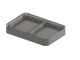 Small Catch-All Tray for Desktop; Best for Keys, Wallet, etc-0