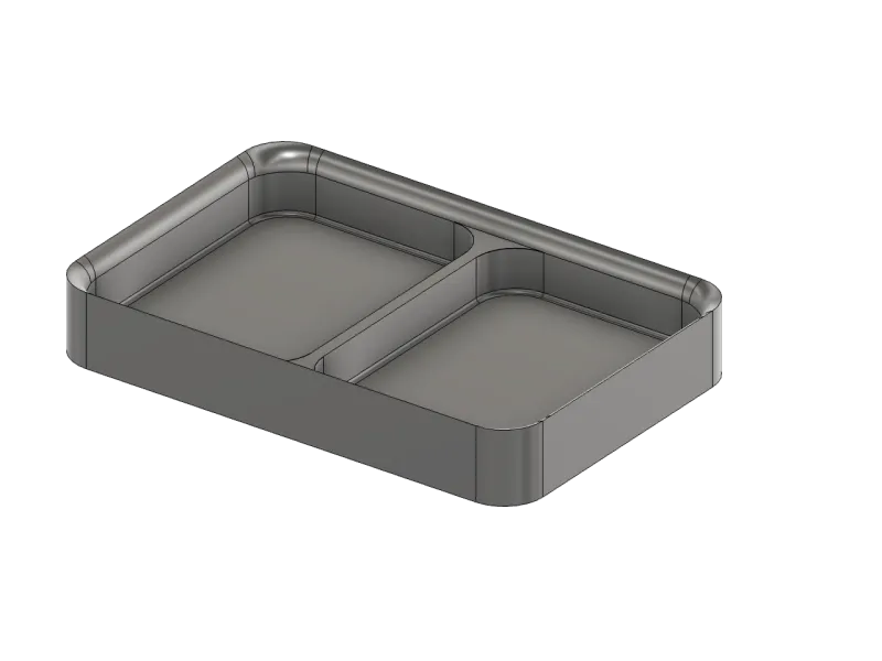 Small Catch-All Tray for Desktop; Best for Keys, Wallet, etc