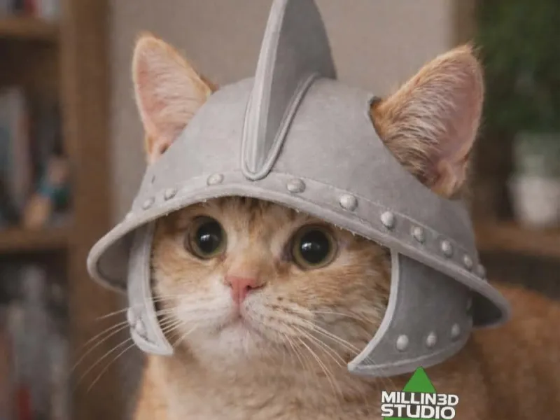 Elmo da Conquistador Spagnolo per Gatti