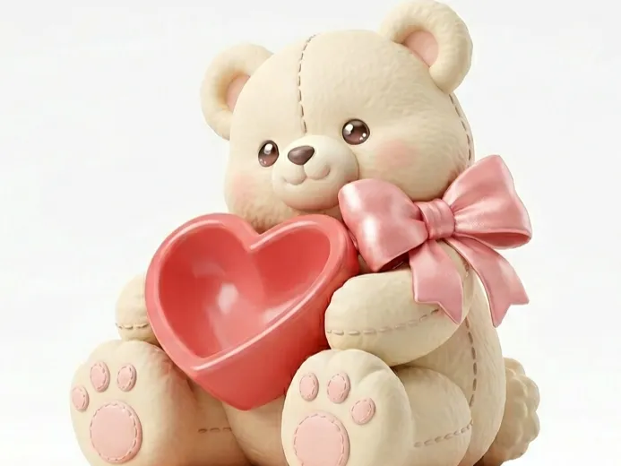 Teddy Bear Love Bowl