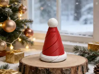 Rotating Stress-Relief Christmas Hat Series
