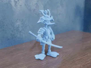 Samurai Daffy Duck