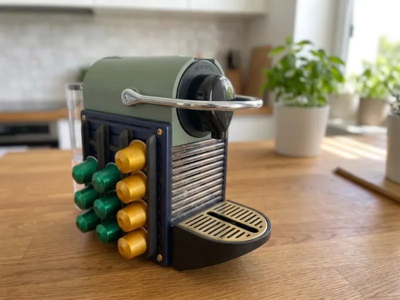 Platzsparender Nespresso-Kapselhalter