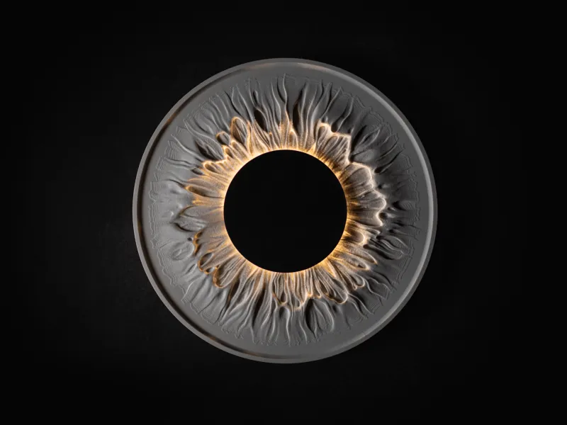 Iris lamp