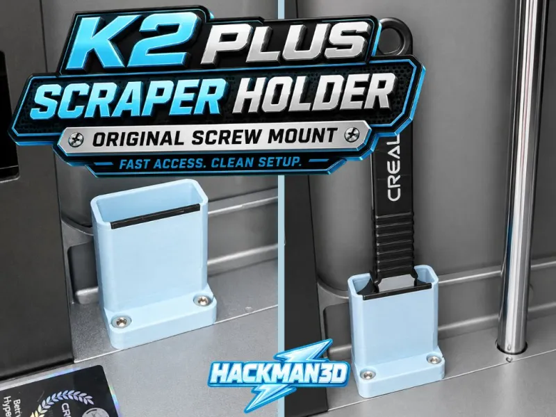 K2 Plus Schraperhouder – Originele Schroefbevestiging