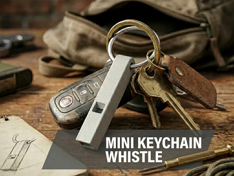 mini sifflet porte-clés 120db puissant