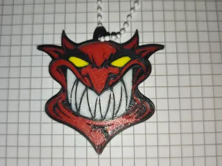 little devil keychain