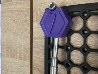 Düsenschlüssel Halter für Multiboard mit Prägung