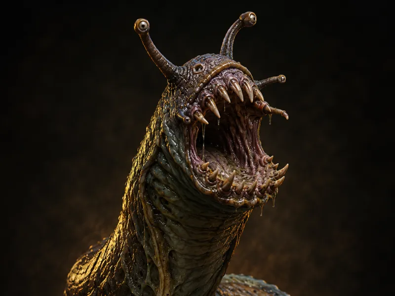 Giant monster slug