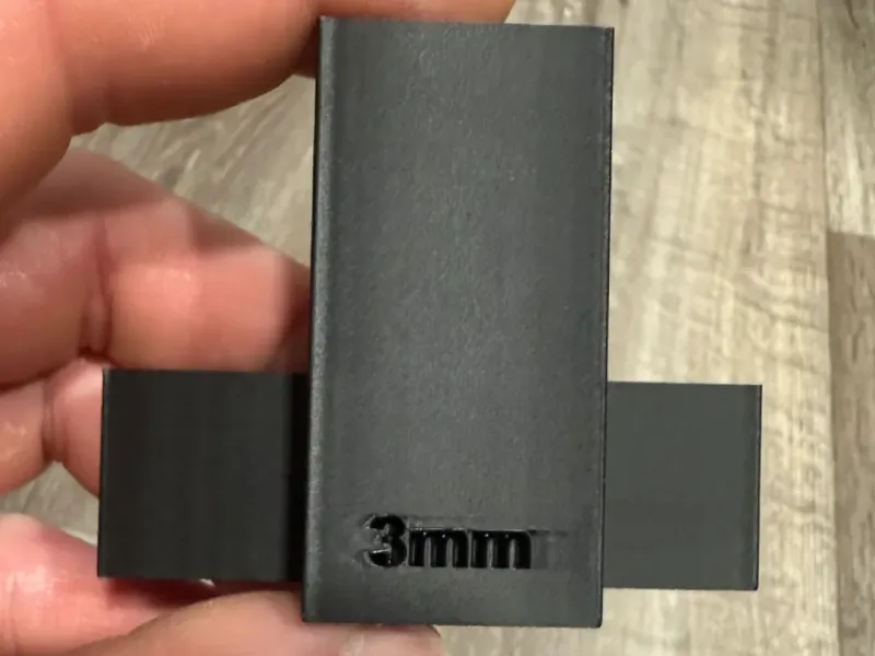 Ferramenta de montagem de porta de móvel 3mm