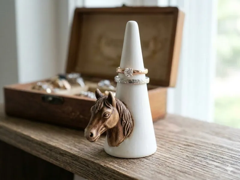 Horse Head Ring Cone