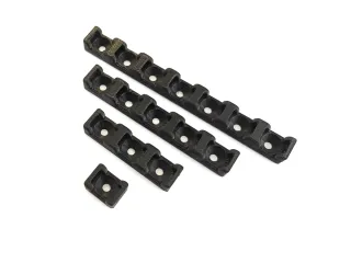 Cable Tie Holder – 5-Slot Wall Mount / Organizer
