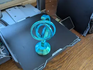 Gyroscope Fidget, Desktop Gyroscope Model, 3D Desk Toys