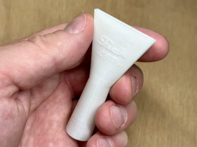 Dichtstoffkartuschen-Adapter - Breites Dichtprofil