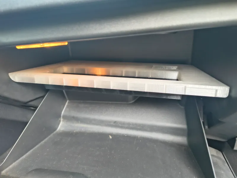 Opel Astra J glove compartment shelf