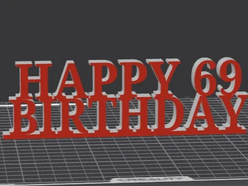 Happy Birthday 69