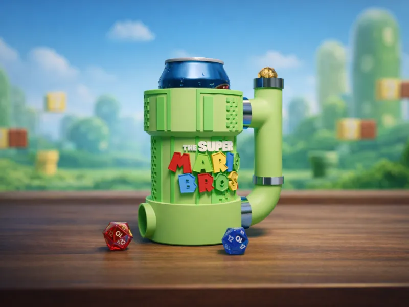 Mario Bros Dice Mug
