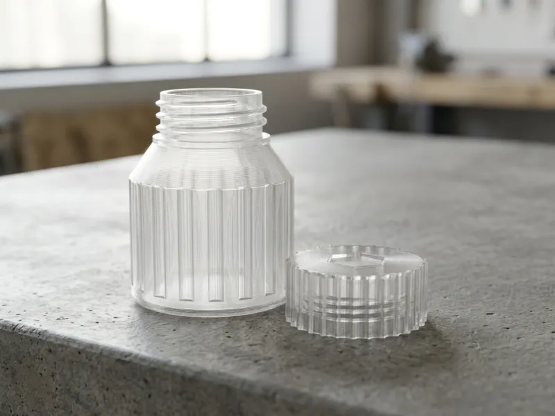 Helix Vault Jar | Twist-Lock Storage Stash Container